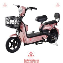 Xe đạp điện Gicinu SK8 siêu đẳng cấp, 2 yên ghế, tải trong lớn