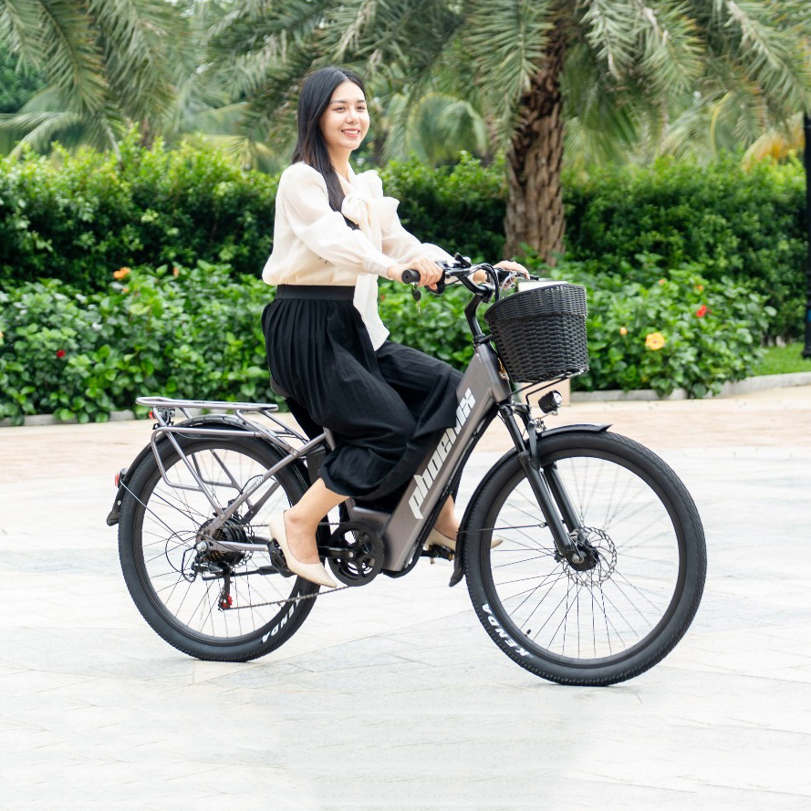 Xe đạp điện trợ lực Phoenix C1, hàng nhập khẩu