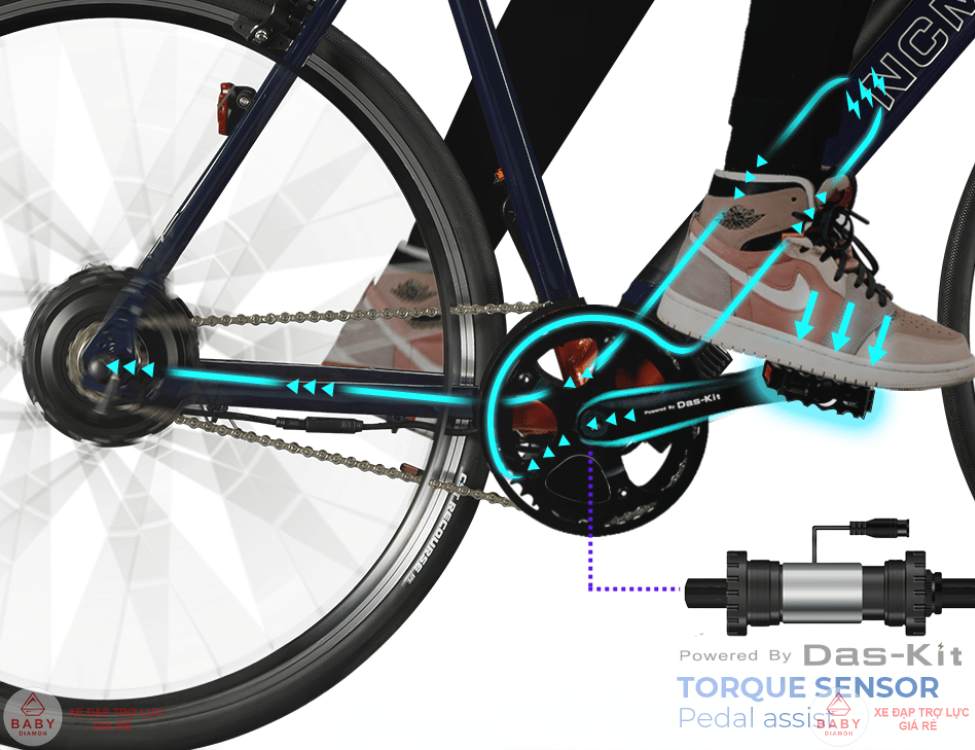 Cảm biến lực đạp trên xe trợ lực là gì