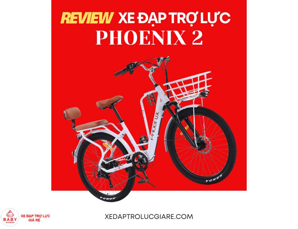Xe đạp điện trợ lực Phoenix 2