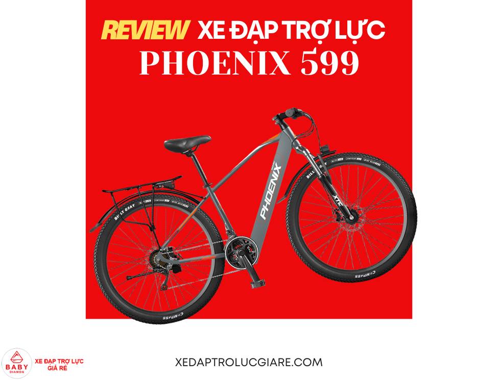 Phoenix 599 – Xe điện trợ lực đáng mua nhất tầm giá 11 triệu