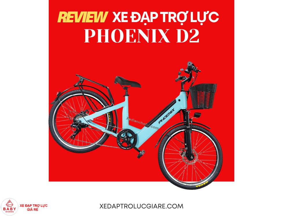 Đánh giá xe đạp điện trợ lực Phoenix D2