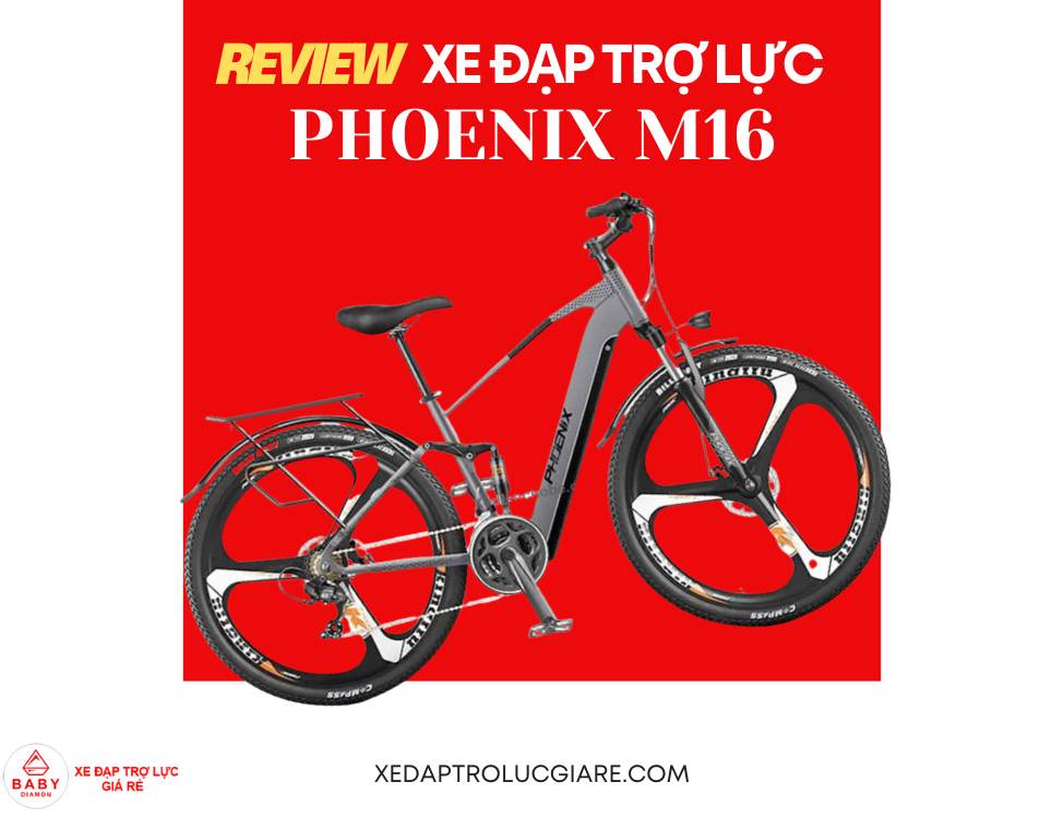 Phoenix M16 – Xe đạp điện trợ lực mạnh mẽ đáng mua nhất 2025?