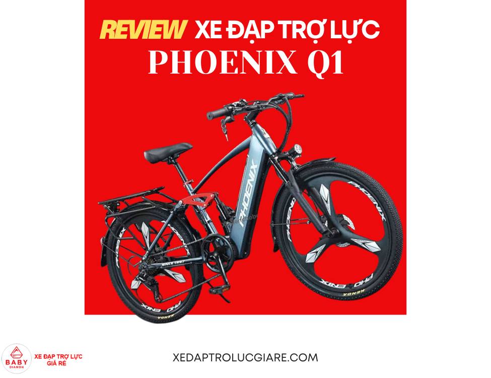 Xe đạp điện Phoenix Q1 có tốt không? Review từ Baby Diamon