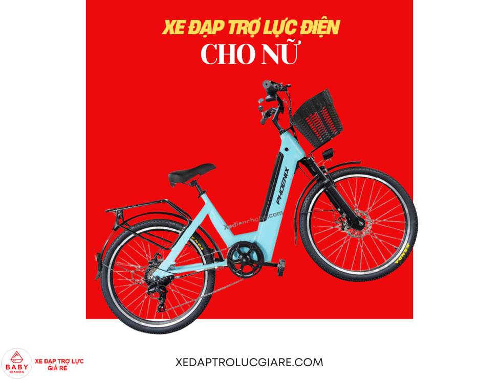 xe đạp trợ lực điện cho nữ