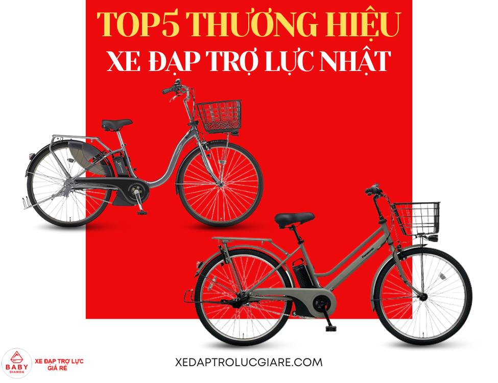 Top 5 thương hiệu xe đạp trợ lực Nhật đáng mua 2025