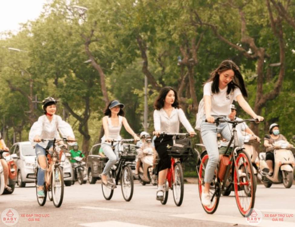 Các phụ kiện cần thiết khi sử dụng xe đạp trợ lực điện dành cho nữ