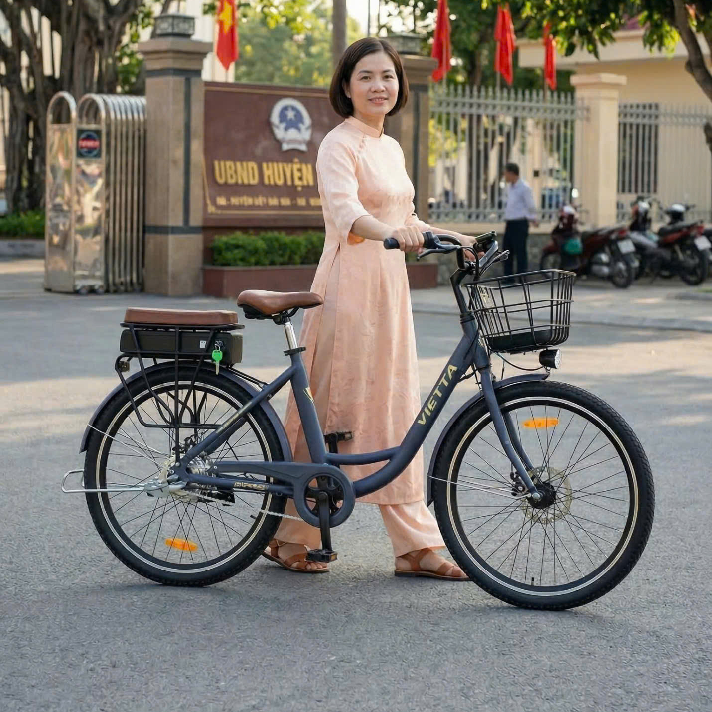 Xe đạp trợ lực Vietta V3, thương hiệu Việt