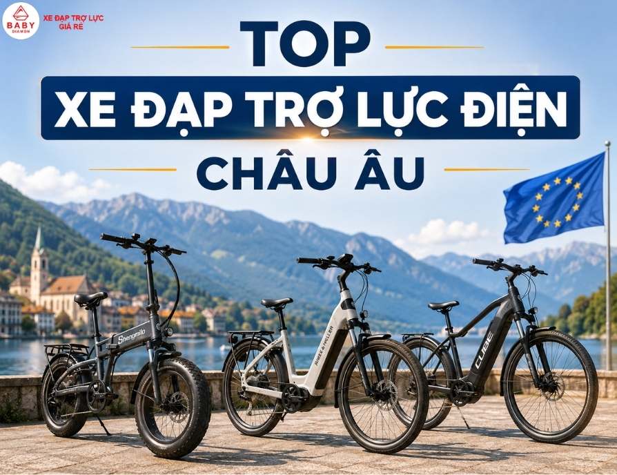 Top xe đạp trợ lực điện Châu Âu