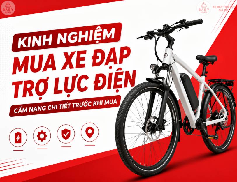 kinh nghiệm mua xe đạp trợ lực điện