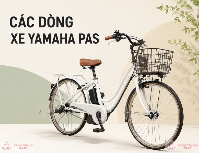 So sánh xe đạp trợ lực Diamon, Yamaha, Panasonic và Bridgestone