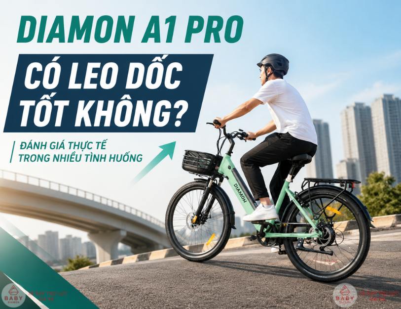 Diamon A1 Pro có leo dốc tốt không?