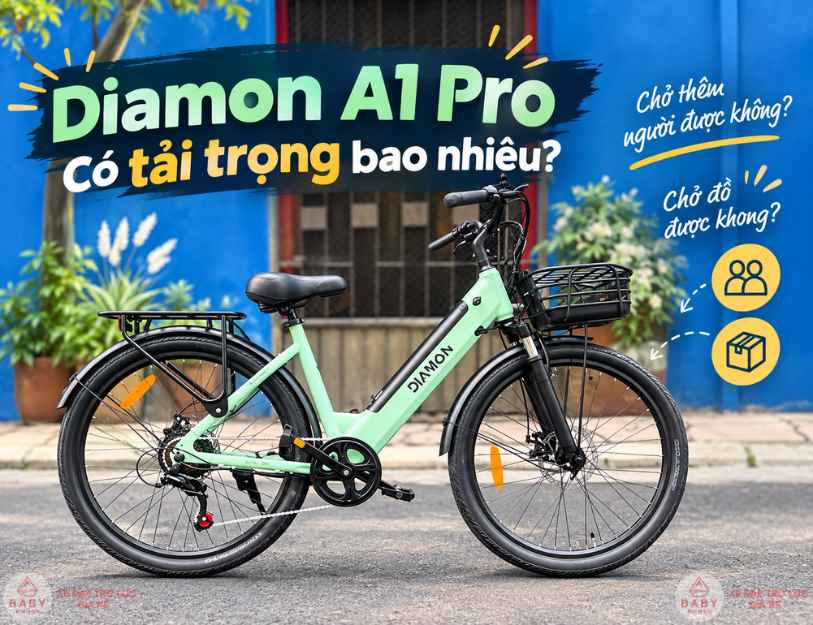Diamon A1 Pro có tải trọng bao nhiêu?