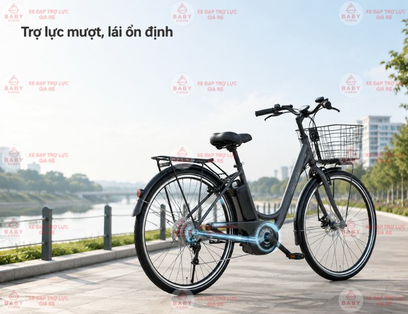 Xe đạp trợ lực Yamaha Nhật