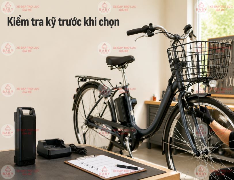 Xe đạp trợ lực Yamaha Nhật
