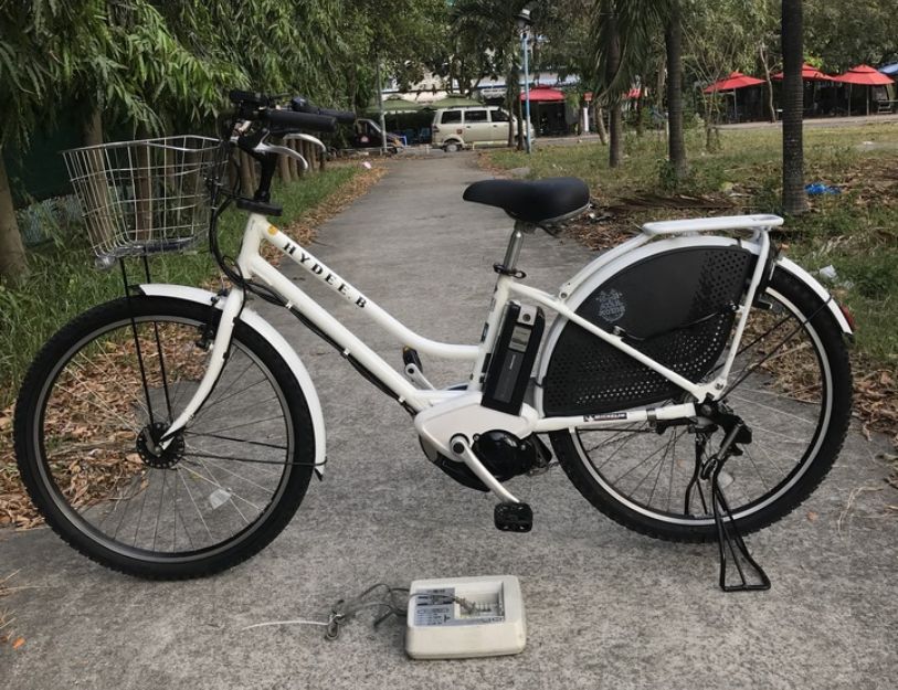 Giá xe đạp trợ lực Nhật Bãi