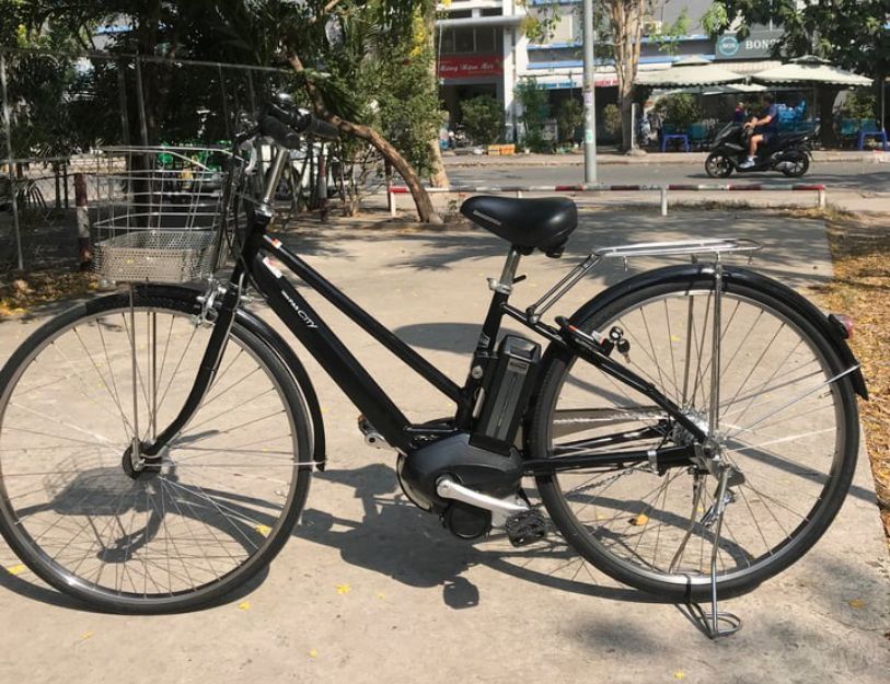 Giá xe đạp trợ lực Nhật Bãi