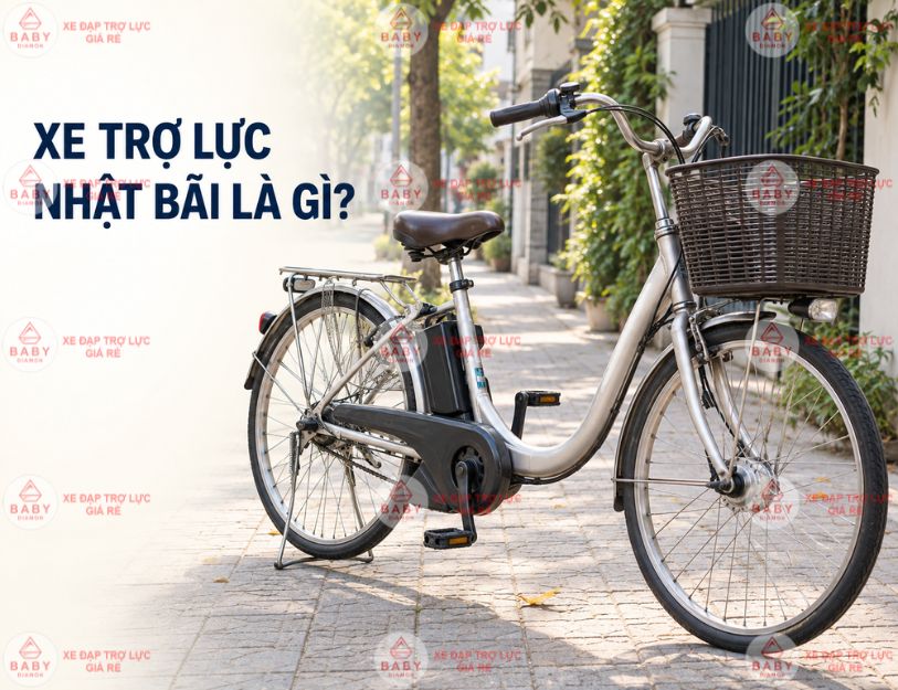 Xe đạp trợ lực Nhật bãi là gì
