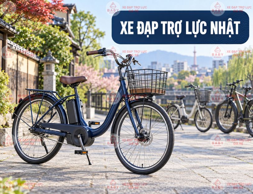 Xe Đạp Trợ Lực Nhật