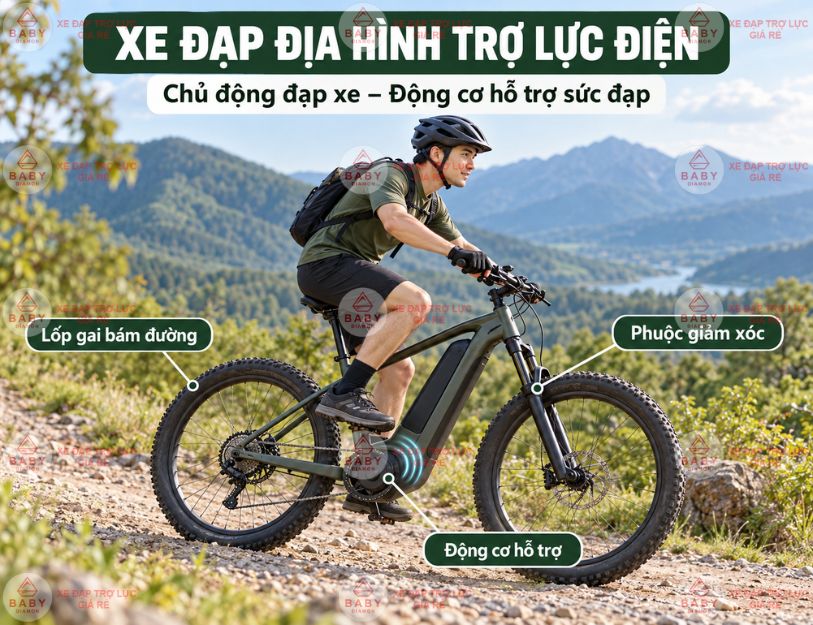 Xe đạp địa hình trợ lực điện